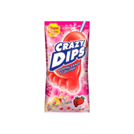 Crazy Dips Fresa Chupa Chups 14g - Distribución Mayorista