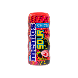 Mentos Sour Gum Aardbei – 30 g - Distribución Mayorista