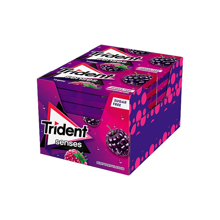 Trident Senses Berry Party-Distribución Mayorista