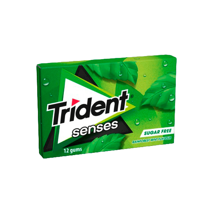 Trident Senses Menta Verde | Distribución Mayorista