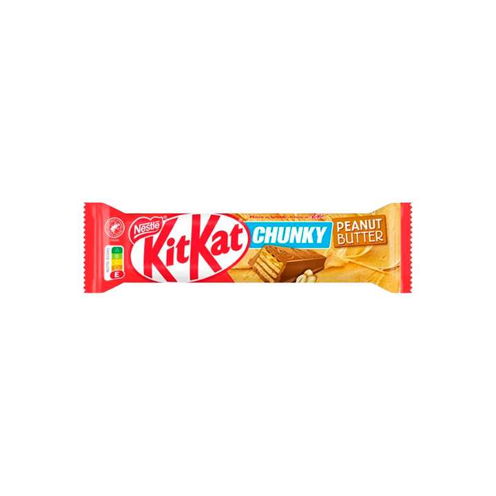 Kit Kat Chunky Peanut Butter 42g (24 uds) Nestlé - Distribución Mayorista