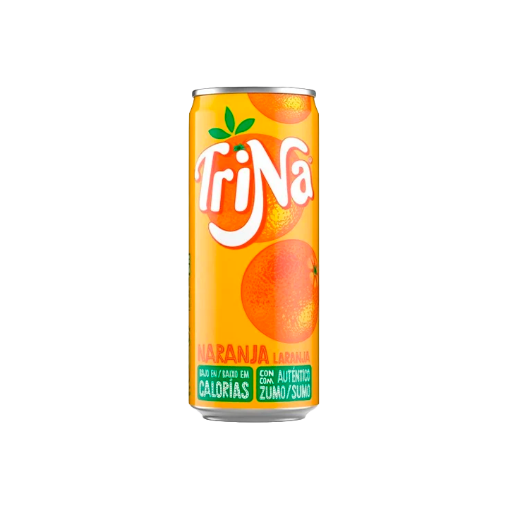 Trina Naranja Sleek 330ml-Distribución Mayorista