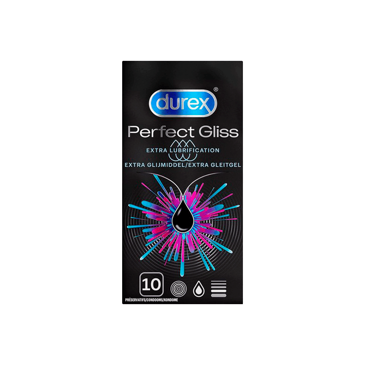 Durex Perfect Gliss 10 st. | Distribucion Mayorista