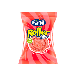 Fini Roller Aardbei & Room 20 g (40 stuks) - Distribución Mayorista