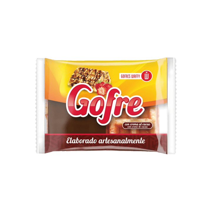 Gofre con Chocolate 140gr-Distribución Mayorista