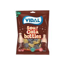 Cola Flesjes Zuur Vidal 90 g - Distribución Mayorista
