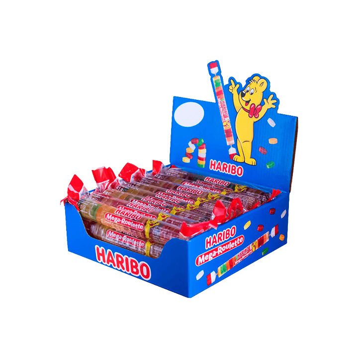 Mega Roulette Haribo 45 g | Distribucion Mayorista