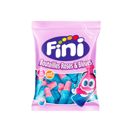 Roze en Blauwe Flesjes 90 g Fini - Distribución Mayorista