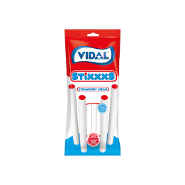 Stixxxs Aardbei & Room Vidal 90 g - Distribución Mayorista