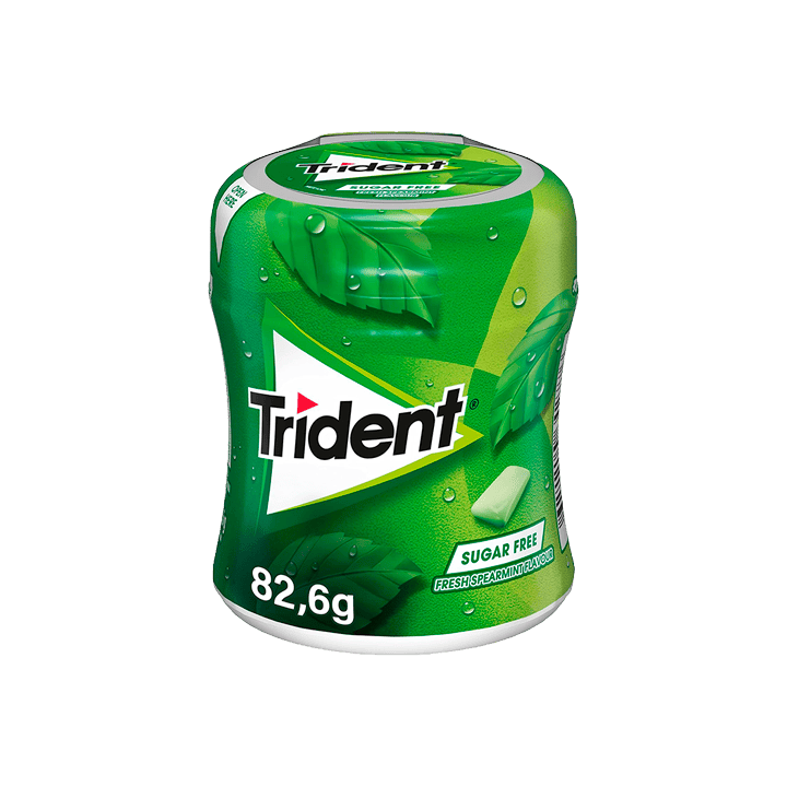 Trident Dragee Groene Munt 82,6 g | Distribucion Mayorista