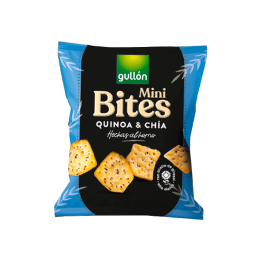 Mini Bites Quinoa en Chia 4 x 40 g Gullón | Distribucion Mayorista