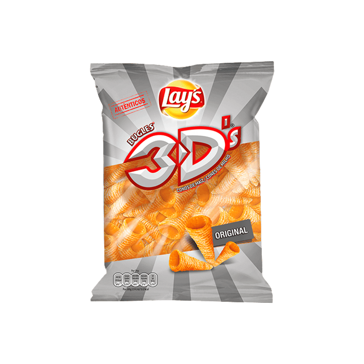 Bugles 3D’s 36 g | Distribución Mayorista