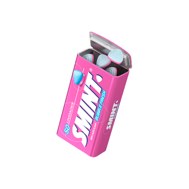 Smint Tin Bubble Fresh 12uds-Distribución Mayorista