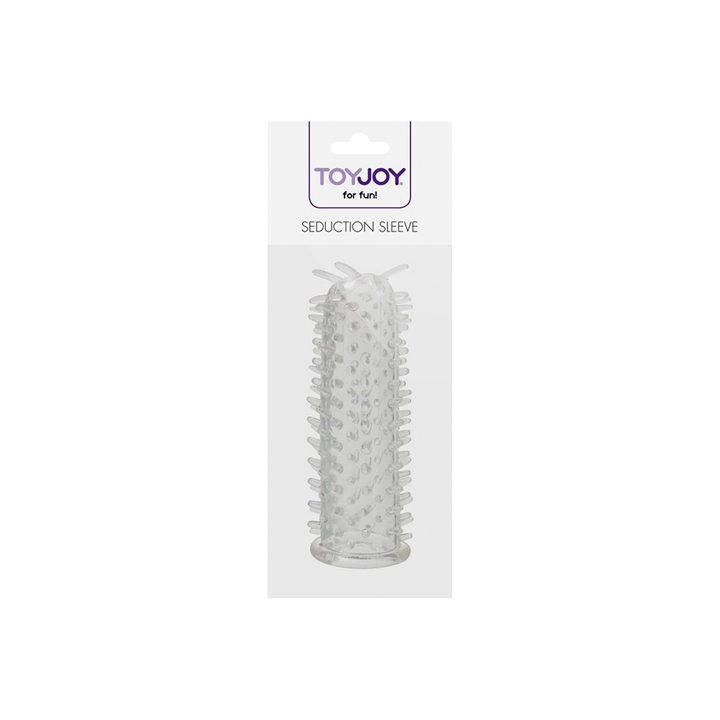 Transparante Penis Sleeve Seduction Toy Joy | Distribución Mayorista
