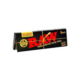 RAW Classic 1.1/4 Zwart | Distribución Mayorista