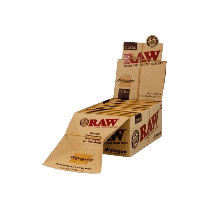 Cartine RAW Classic Artesano 1 1/4 + Tips | Distribucion Mayorista