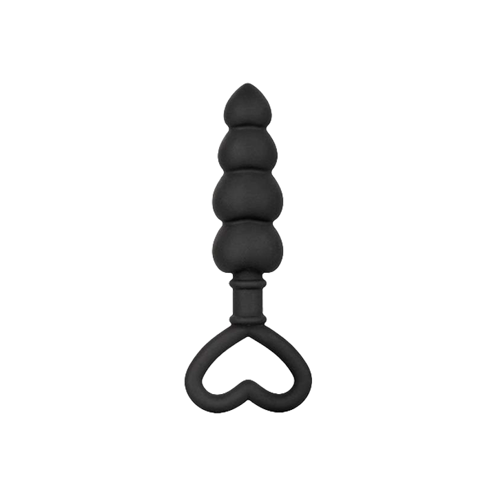 Plug Anal Silicone Love Probe Negro-Distribución Mayorista