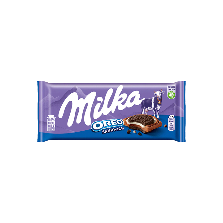 Cioccolato Milka Sandwich Oreo 92 g | Distribucion Mayorista