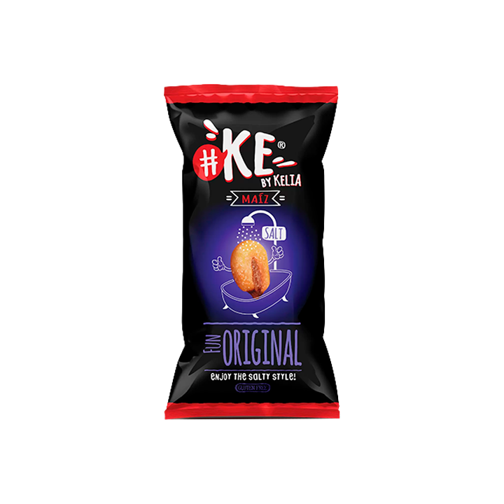 KE Gefrituurde Maïs met Zout 85 g Kelia R6 | Distribución Mayorista