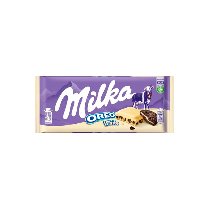 Milka Cioccolato Bianco e Oreo 100 g | Distribucion Mayorista