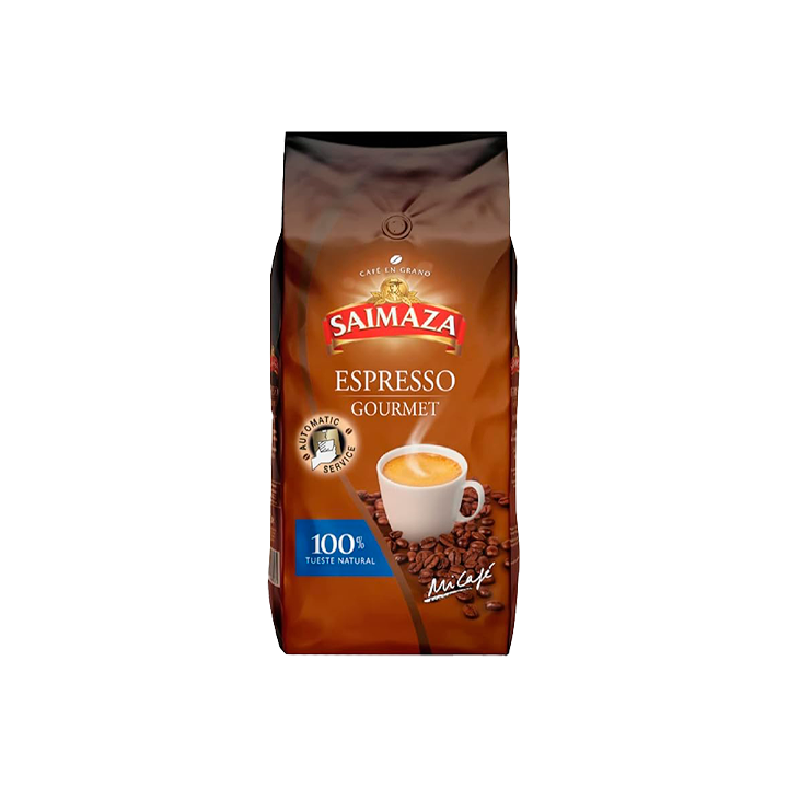 Saimaza Espresso Gourmet 100% Natural 1 kg | Distribución Mayorista