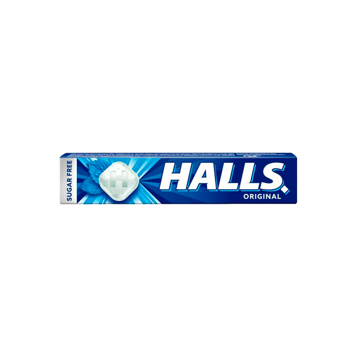 Halls Original Blauw Suikervrij 20 stuks | Distribución Mayorista