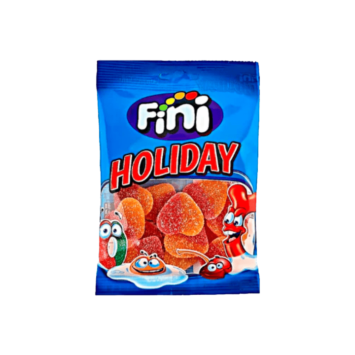 Perzikhartjes met Suiker 100 g Fini | Distribución Mayorista
