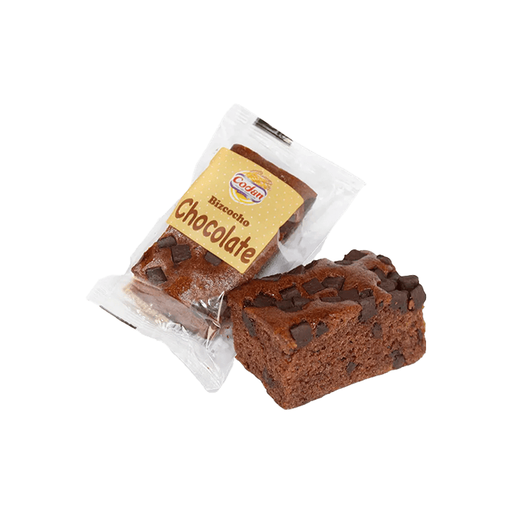 Bizcochón de Chocolate 65g Codan-Distribución Mayorista