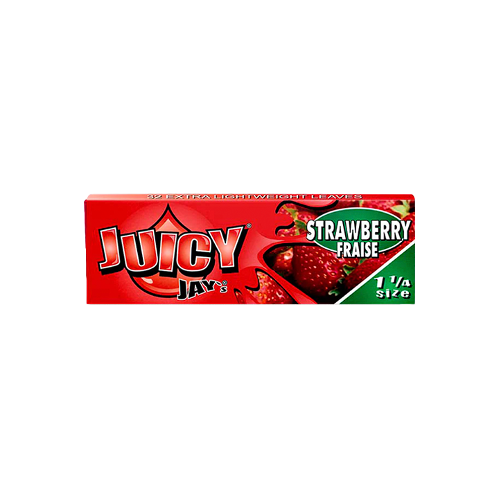 Juicy Jay's Strawberry 1.1/4 Vloei | Distribución Mayorista