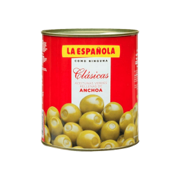 Aceitunas Rellenas de Anchoa La Española 85g-Distribución Mayorista