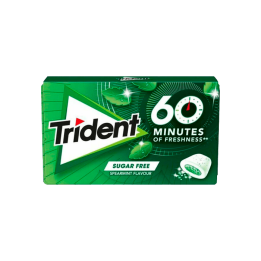 Trident 60 Minuti Menta Verde 22 g | Distribucion Mayorista
