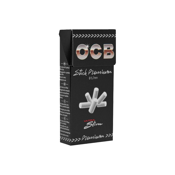 OCB Stick Premium Slim Filters 5,7 mm 120 stuks | Distribución Mayorista