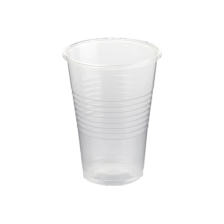Vaso Plástico Transparente 220ml-Distribución Mayorista