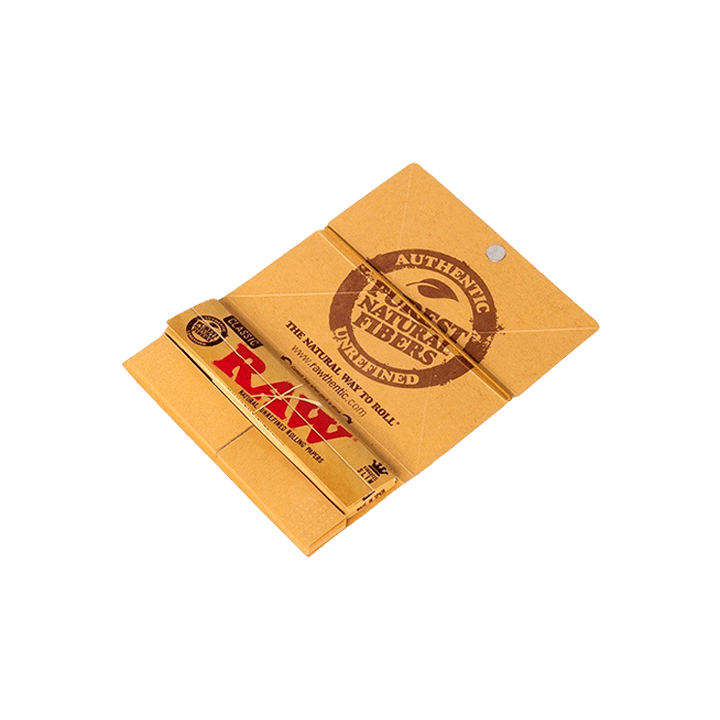 Raw Artesanal King Size avec Tips Perforés et Fermeture Magnétique | Distribucion Mayorista