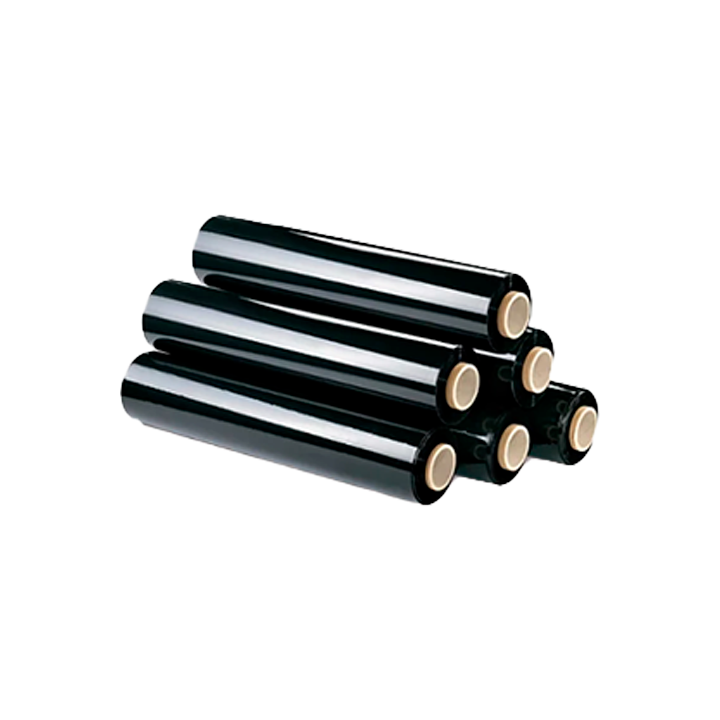 Film Estirable Negro Uso Manual 23 micras 50 cm | Distribucion Mayorista