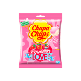 Chupa Chups Strawberry Love 120 g | Distribución Mayorista