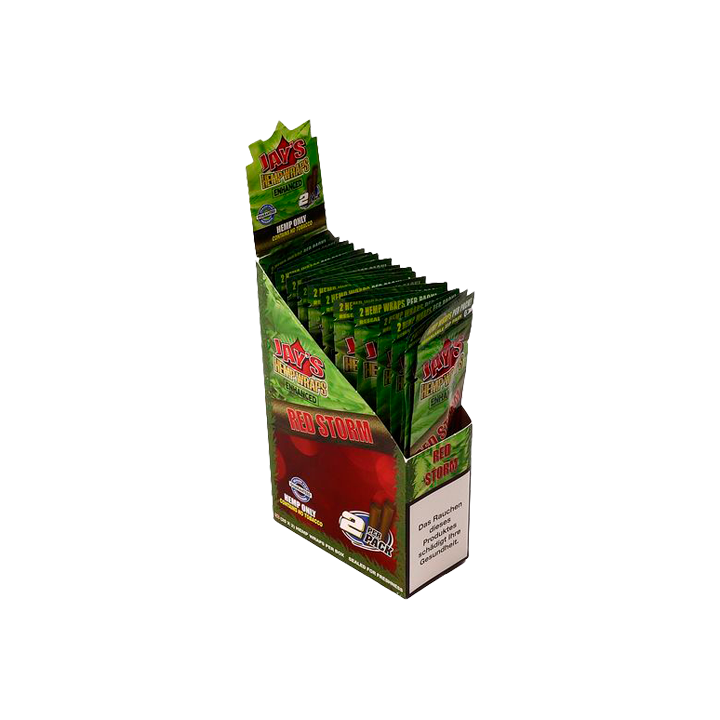 Jay’s Hemp Wraps Red Storm-Distribución Mayorista