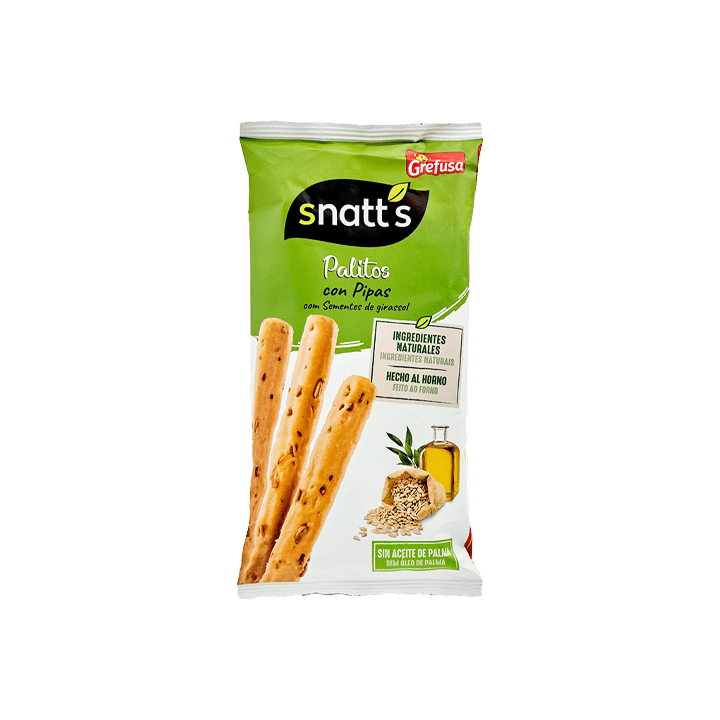 Snatt's Palitos de Pipas 40 g Grefusa | Distribución Mayorista