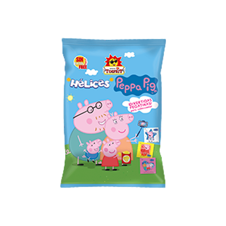 Peppa Pig Helixsnacks 22 g Tosfrit | Distribución Mayorista