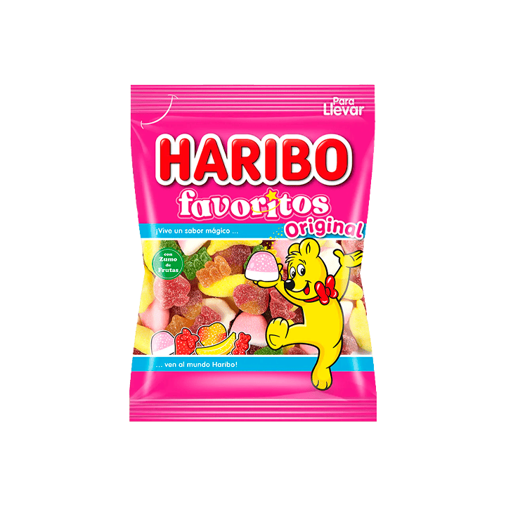 Haribo Favoriti Zucchero 90 g | Distribucion Mayorista
