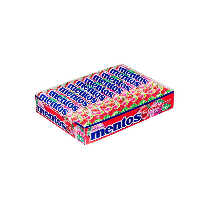Mentos Aardbei 37,5g-Distribución Mayorista