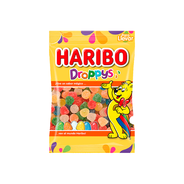 Droppys 100g Haribo | Distribución Mayorista