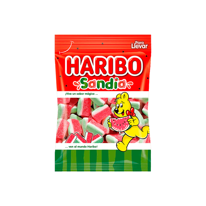 Gominolas Watermeloen 90g Haribo-Distribución Mayorista