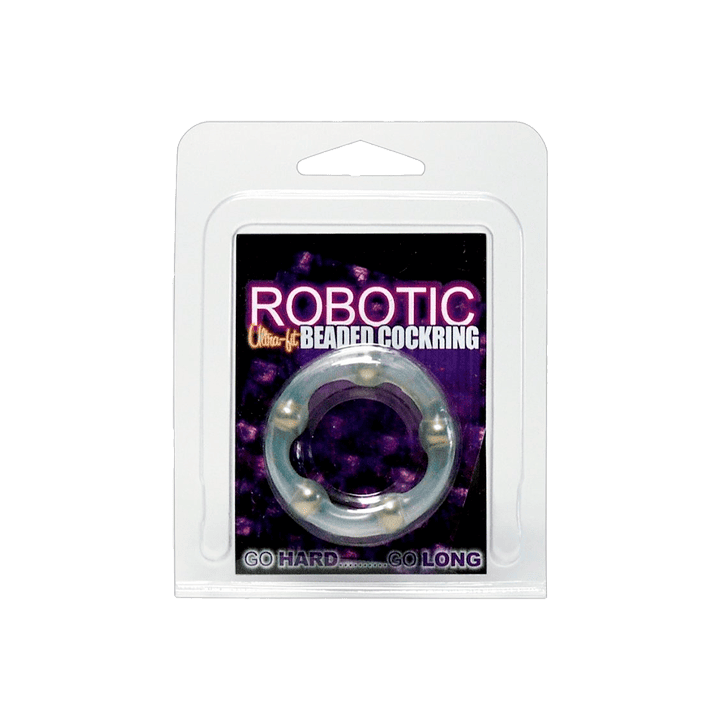 Robotic Beaded Transparante Penisring | Distribución Mayorista