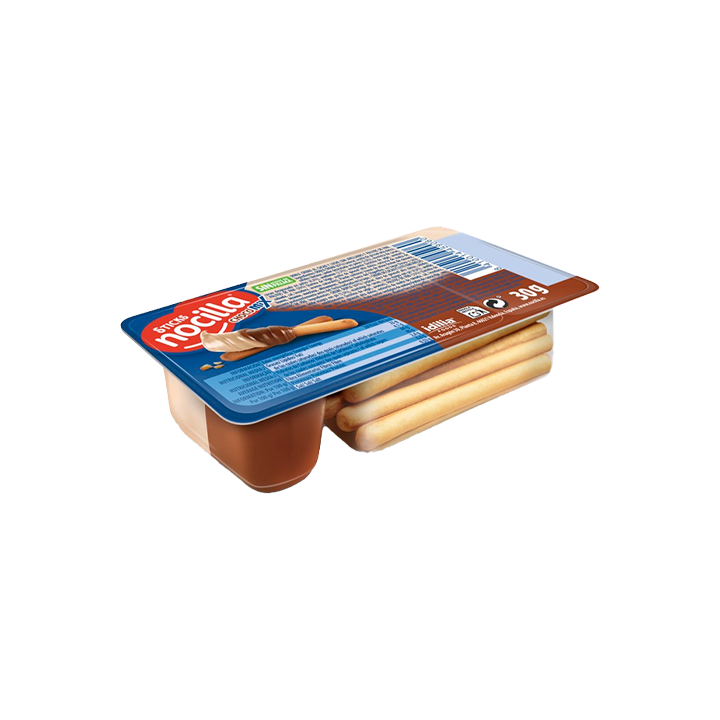 Nocilla Sticks Dubbele Crème Cacao & Melk (Blauw)-Distribución Mayorista