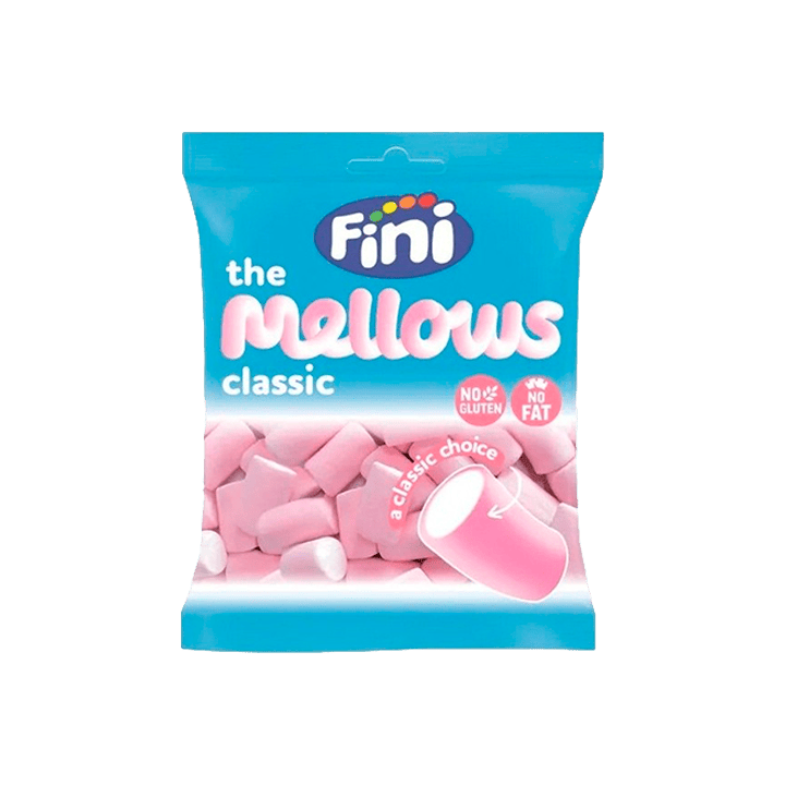 Fini Roze Bicolor Taco Marshmallows 80 g | Distribución Mayorista