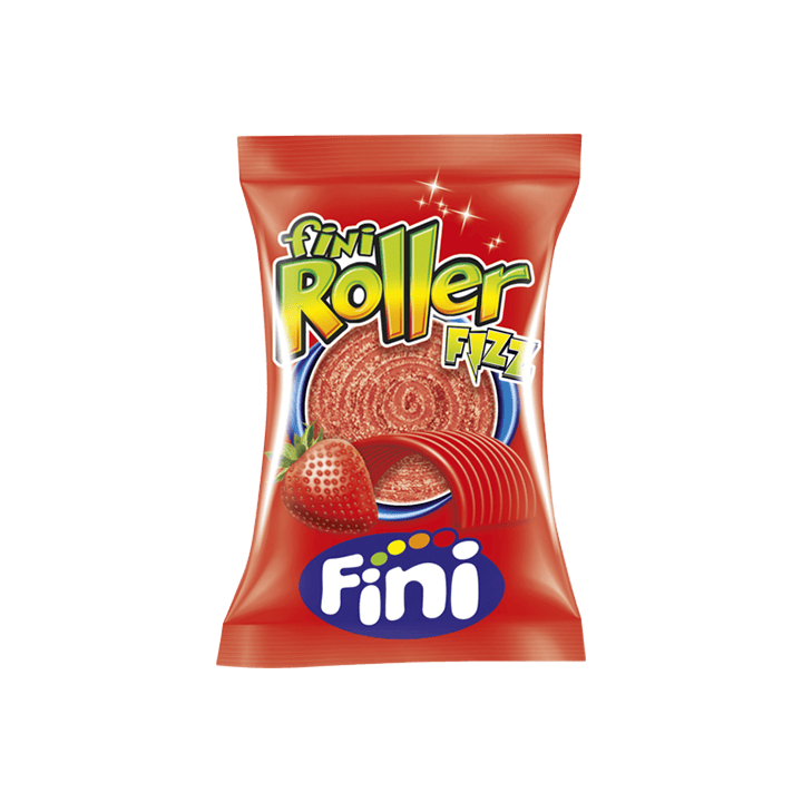 Fini Aardbei Roller 20 g | Distribución Mayorista