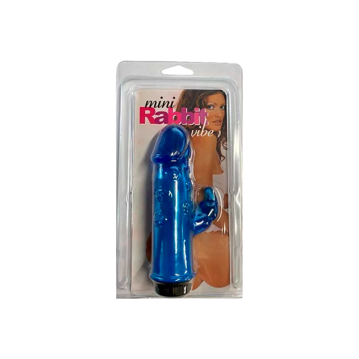 Mini Jack Rabbit Vibratore Blu ABS | Distribucion Mayorista