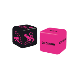 Dado Kama Sutra Nero/Rosa Scala | Distribución Mayorista