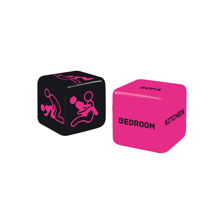Dado Kama Sutra Nero/Rosa Scala | Distribución Mayorista